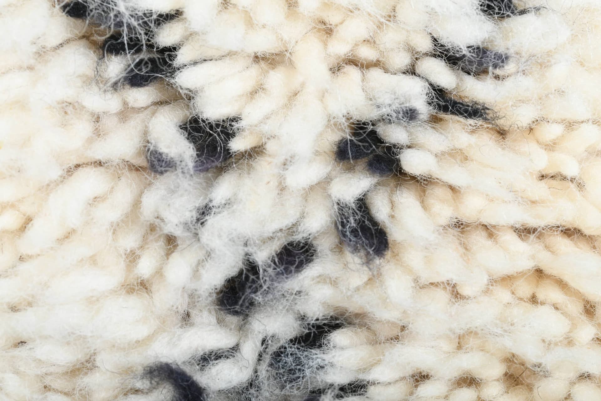 Alfombra Marroquí Hecha a Mano de Lana 2x4 - Alfombra de Área Boho Minimalista en Marfil Neutro para Dormitorio Entrada Beni Ourain - Image 8