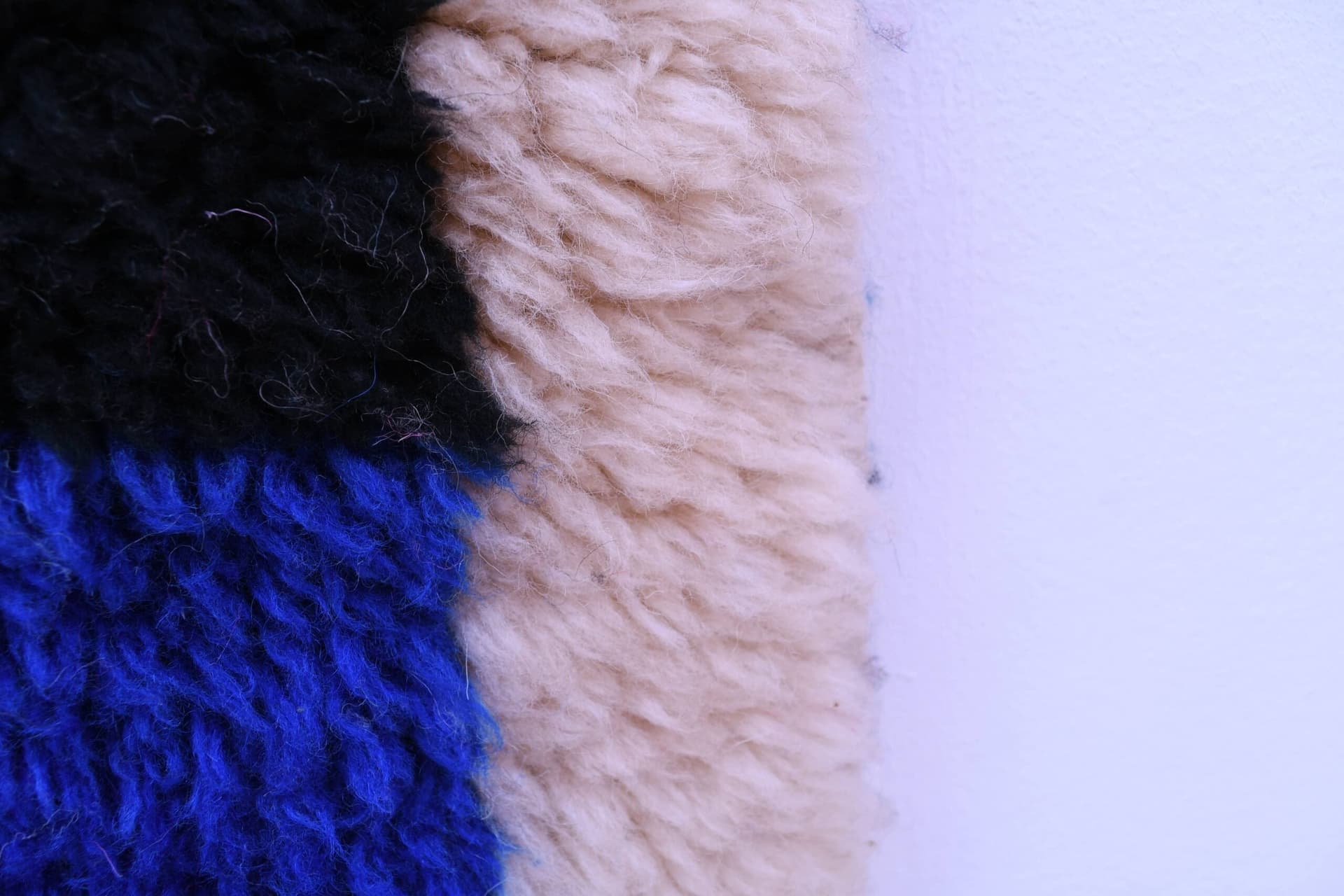 Marockansk Matta Handgjord Ull 4x7 - Elfenben Rosa Modern Boho Matta för Vardagsrum Sovrum - Mrirt Berber - Image 9