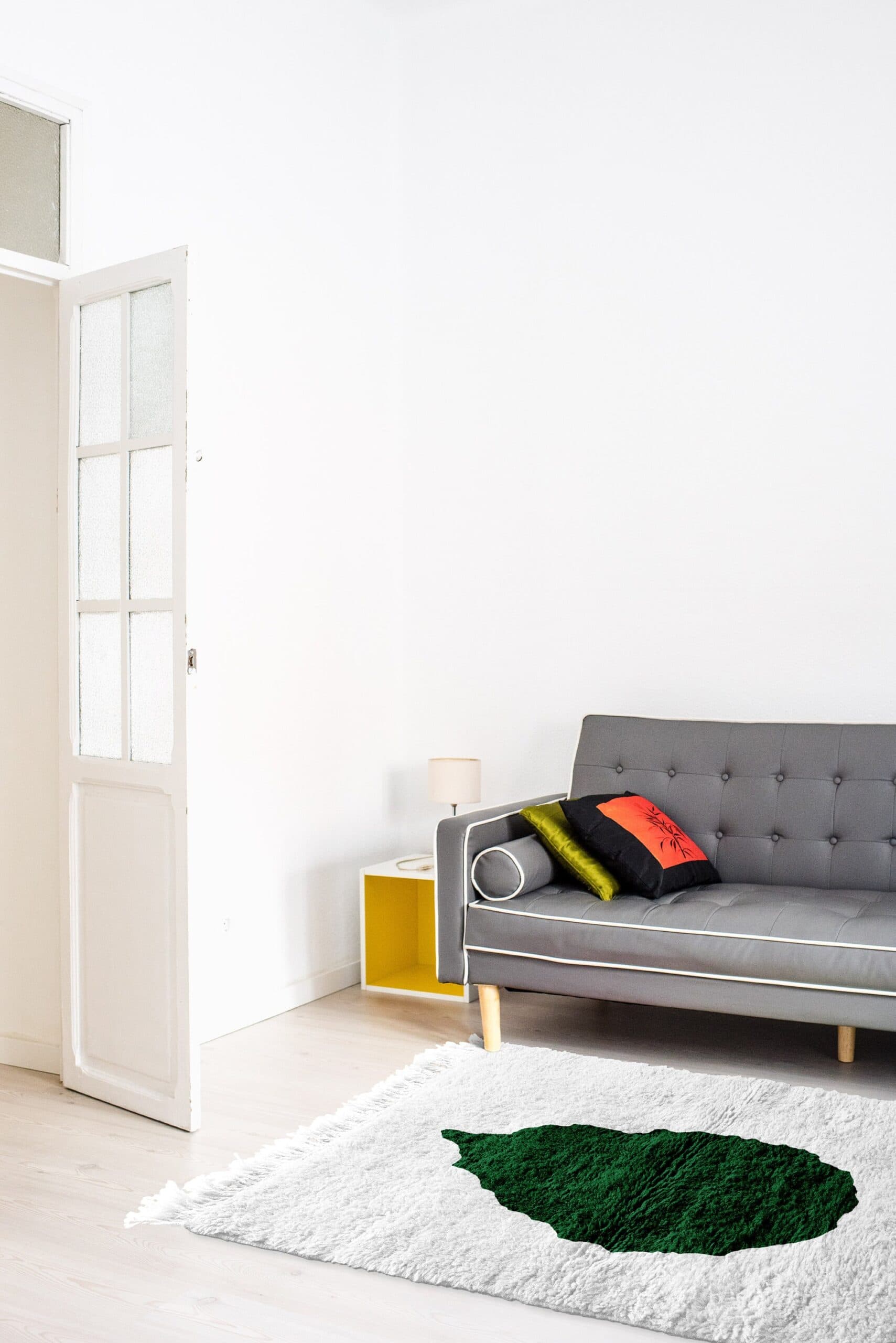 Marokkanischer Teppich Handgefertigt Wolle 8x10 - Elfenbein Neutral Modern Boho Teppich für Wohnzimmer Schlafzimmer - Mrirt - Image 4