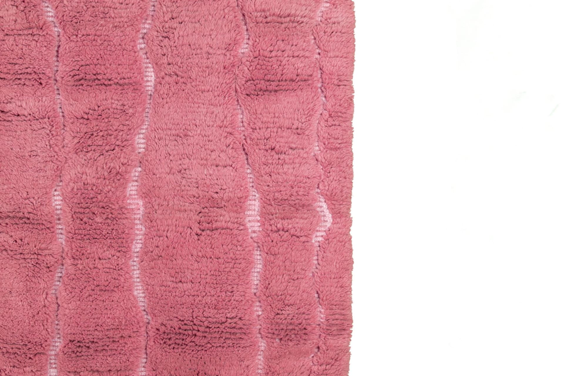 Marokkolainen Matto Käsintehty Villa 7x10 - Haalean Ruusunpunainen Minimalistinen Boho Alue Matto Olohuoneeseen Makuuhuoneeseen - Mrirt - Image 4