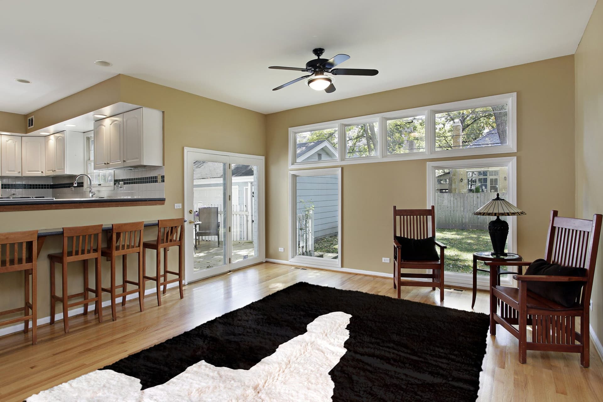 Marokkanischer Teppich handgewebt Wolle Maßanfertigung - Schwarz Ivory Minimalist Boho Teppich für Wohnzimmer Schlafzimmer - Mrirt - Image 4