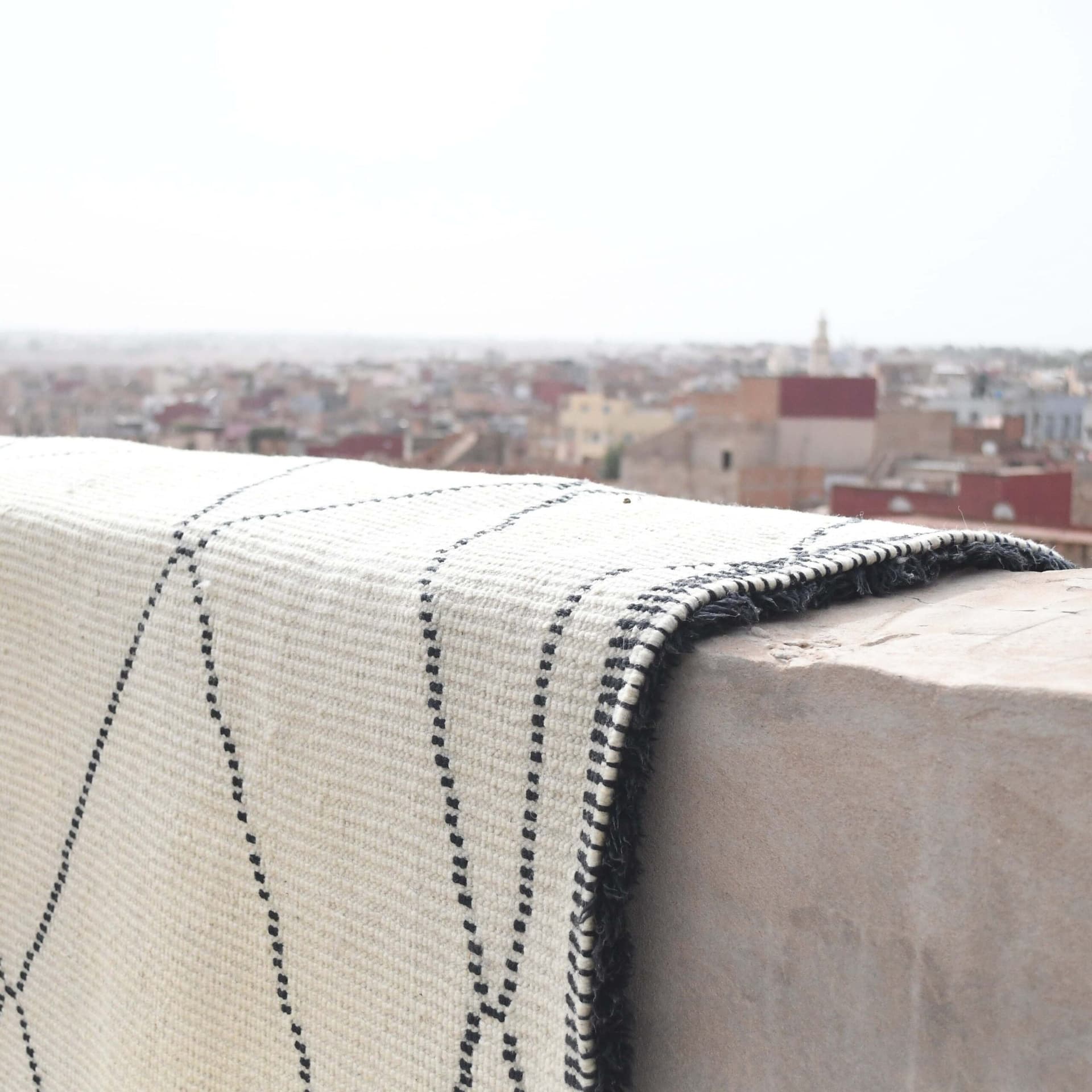 Marokkolainen Käsintehty Villa Matto - Neutraali Ivory Minimalistinen Boho Alue Matto Olohuoneeseen Makuuhuoneeseen - Image 7