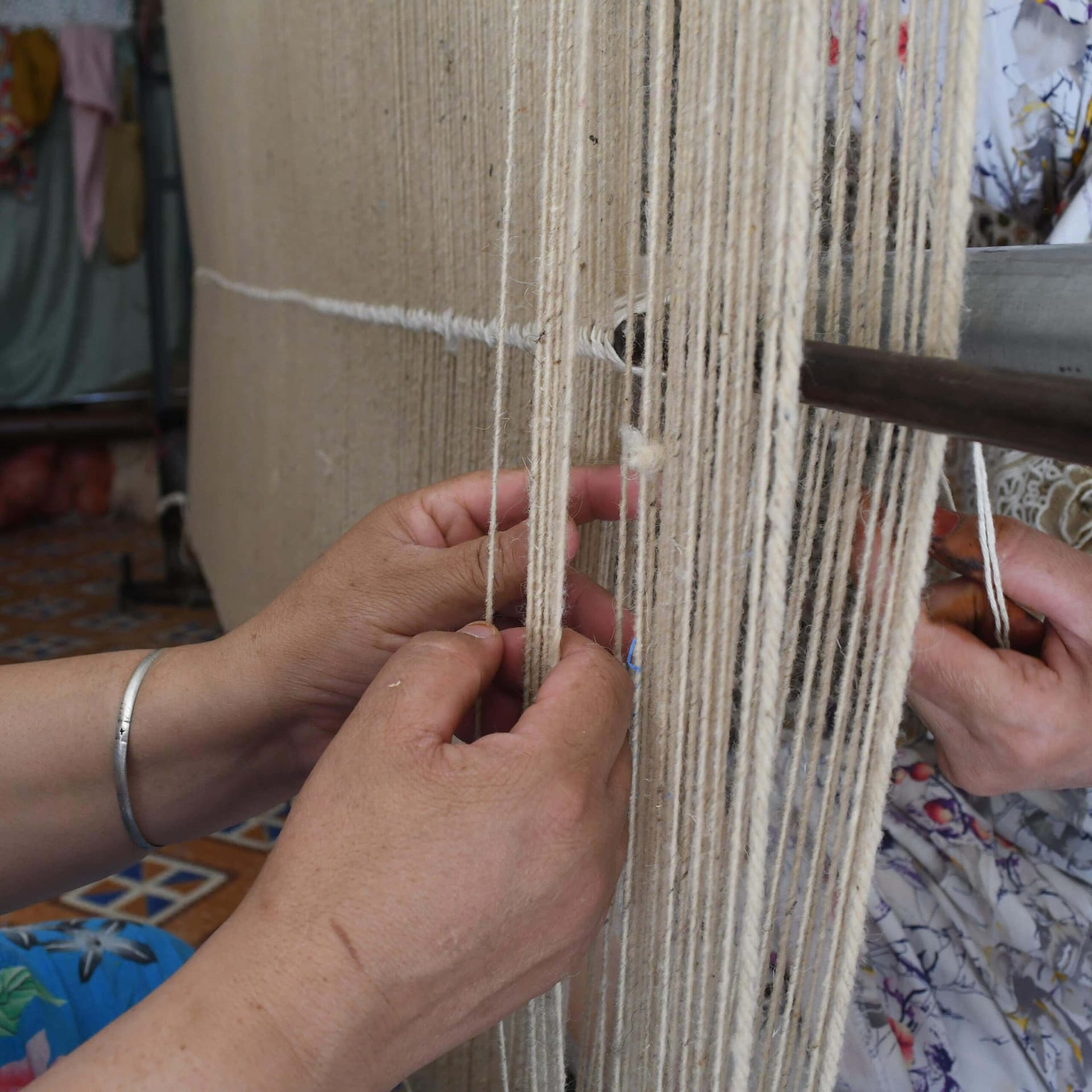 Marokkolainen Matto Mrirt 8x10 Villa Laivastonsininen Teal Taupe Sinappi Moderni Boho Olohuone - Image 4