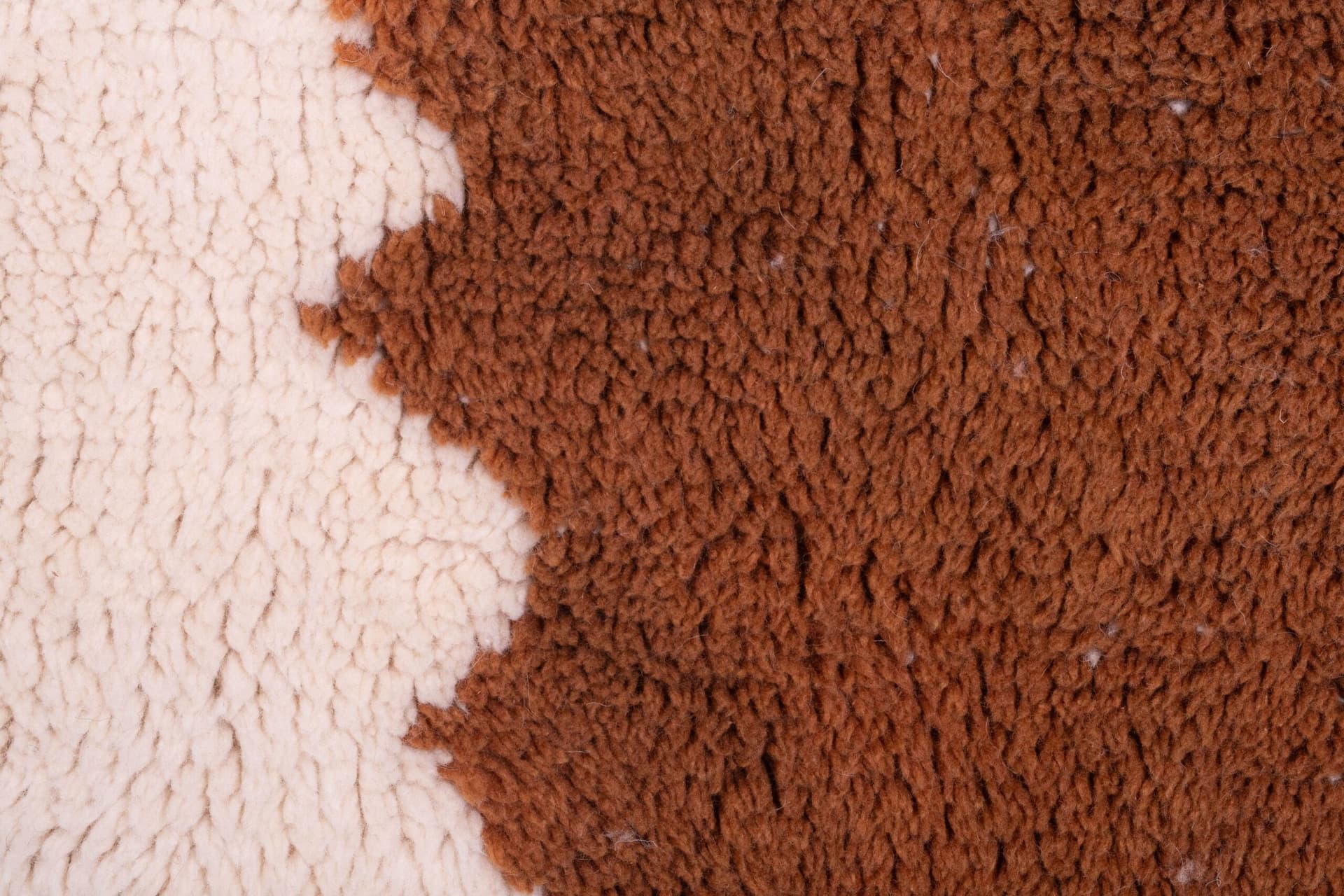 Marokkanischer Teppich Handgefertigt Wolle Maßgeschneiderte Größe - Elfenbein Braun Gestreifter Moderner Boho Teppich für Wohnzimmer Schlafzimmer Mrirt - Image 6