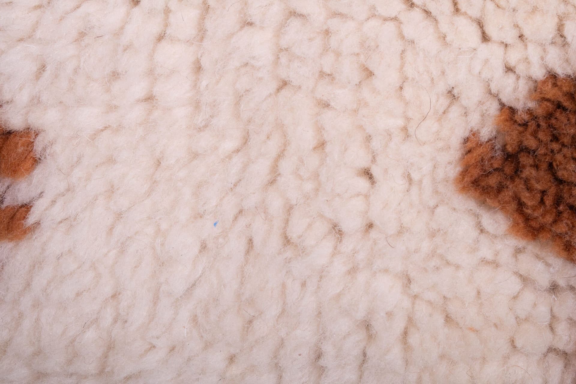 Marokkanischer Teppich Handgefertigt Wolle Maßgeschneiderte Größe - Elfenbein Braun Gestreifter Moderner Boho Teppich für Wohnzimmer Schlafzimmer Mrirt - Image 8