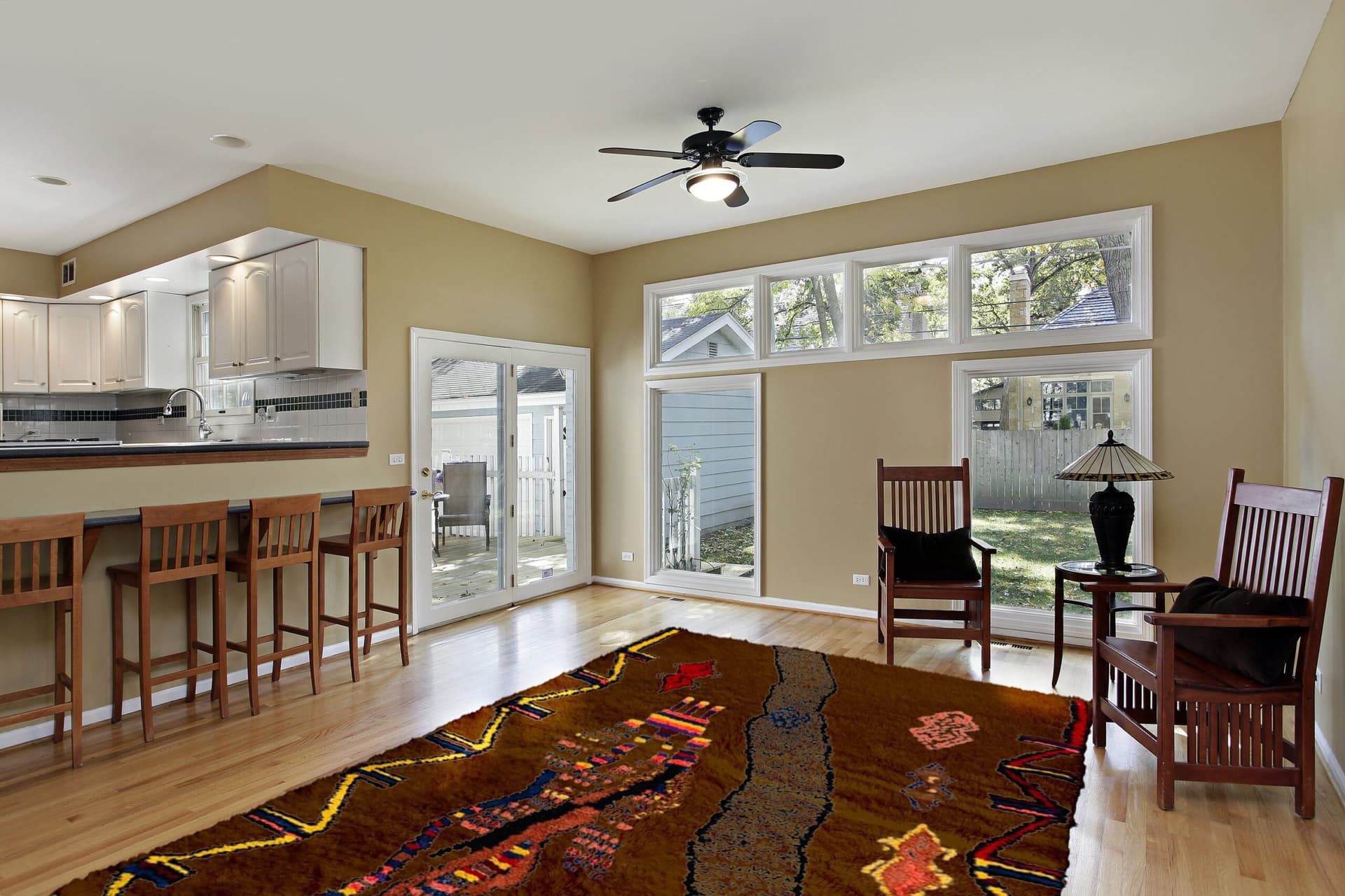 Marokkolainen Matto Käsintehty Villa Mukautettu Koko - Ruskea Neutraali Boho Alue Matto Olohuoneeseen Makuuhuoneeseen - Berber Heimo - Image 4