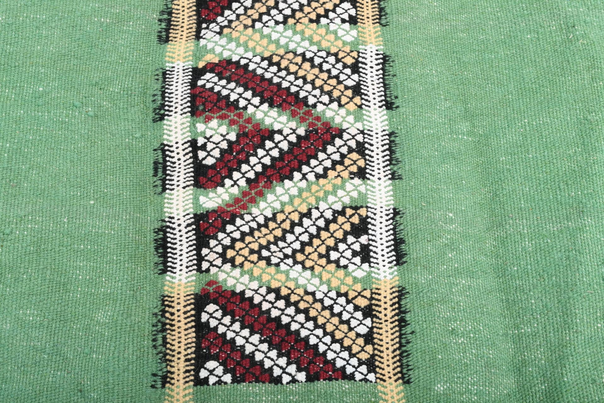 Green Grid Zemmour Rug