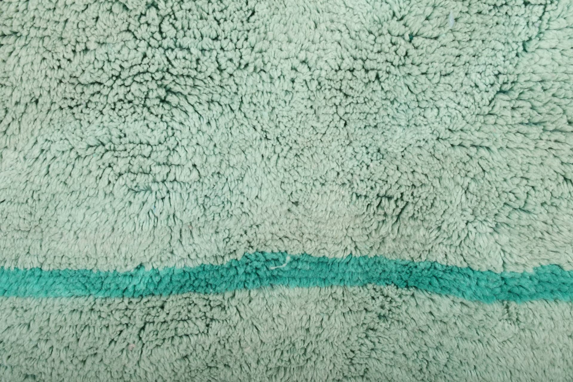 Green Stepped Line Beni Mrirt Rug