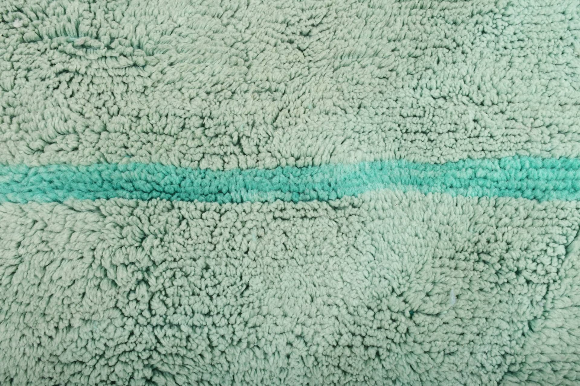 Green Stepped Line Beni Mrirt Rug
