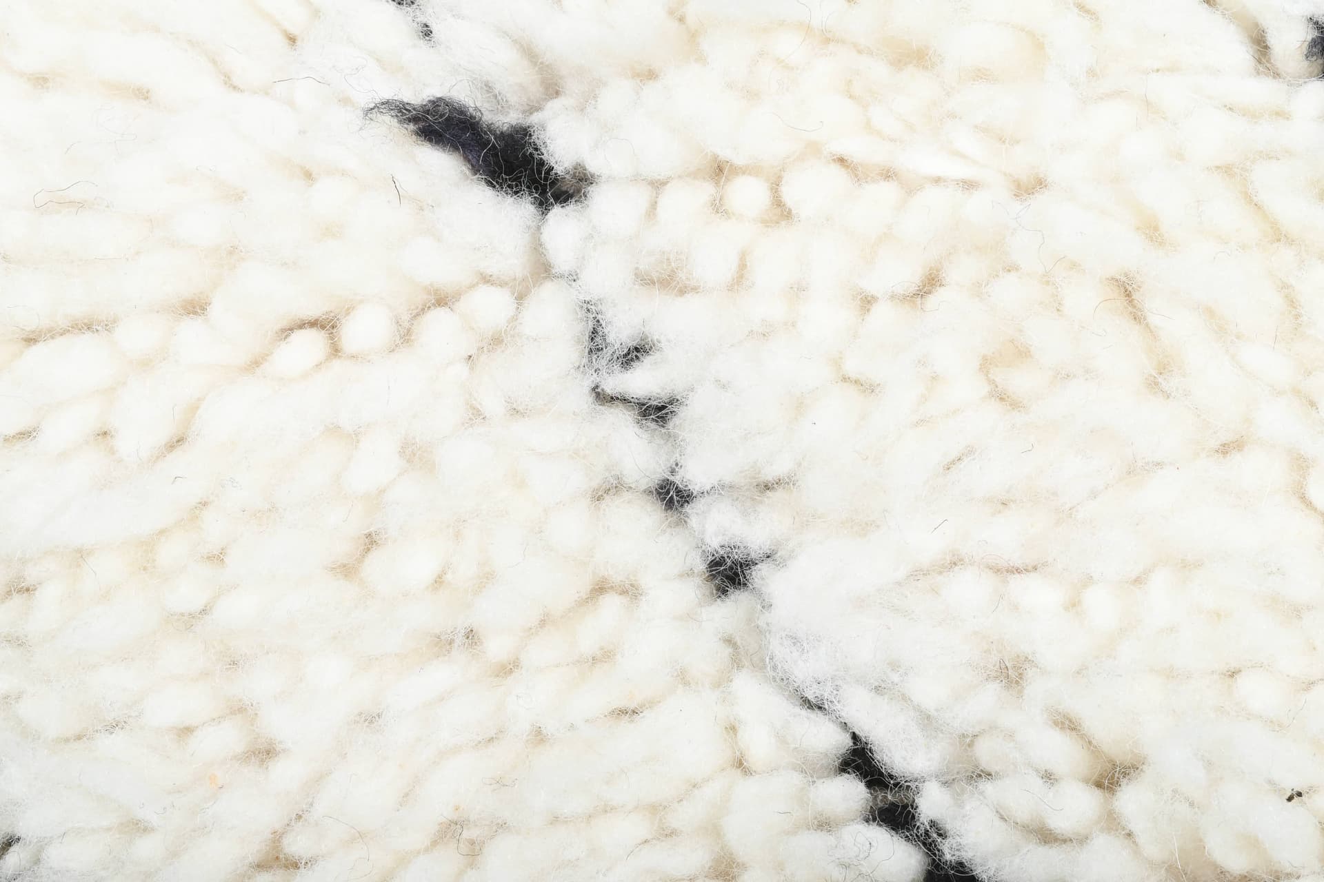 Ivory Diagonal Beni Ourain Rug
