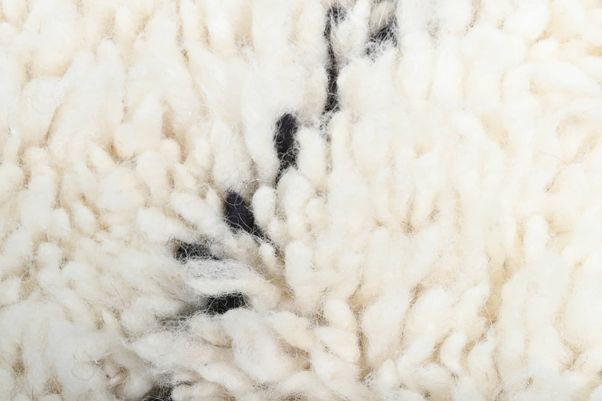 Black Diamond Beni Ourain Rug