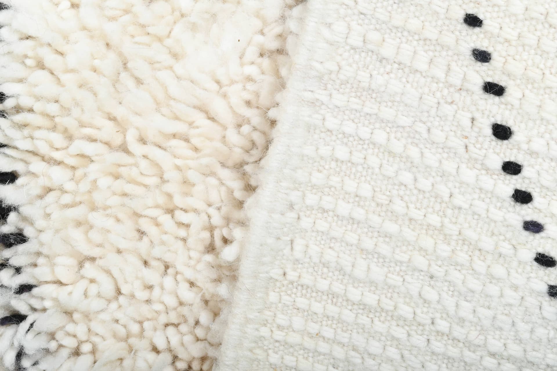 Black Diamond Beni Ourain Rug