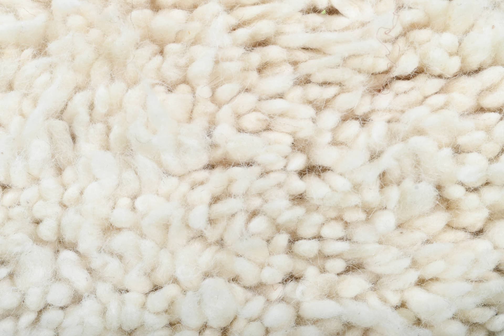 Ivory Crisscross Beni Ourain Rug