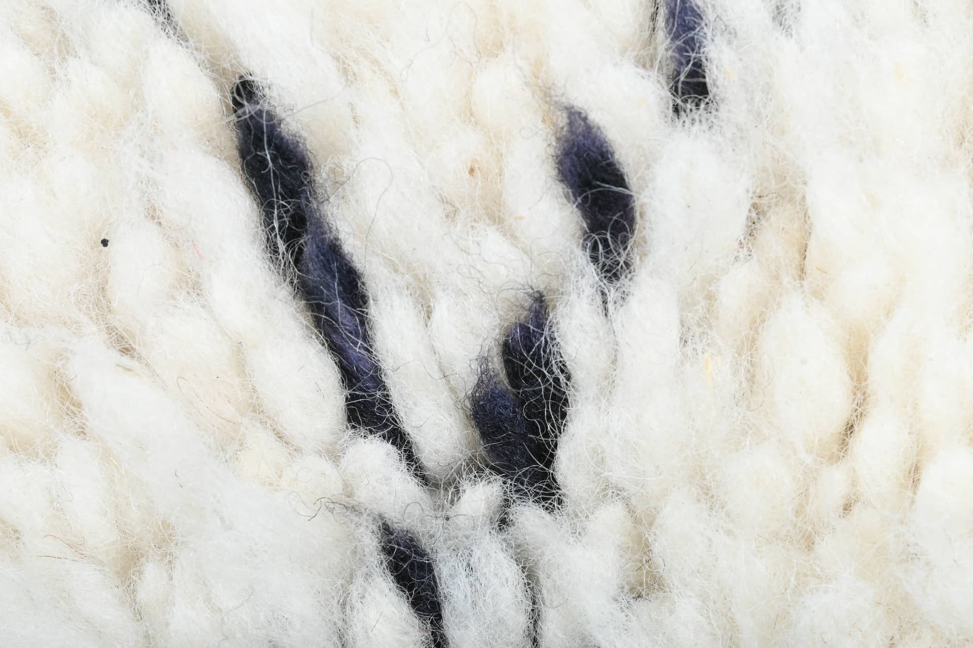 Ivory Crisscross Beni Ourain Rug