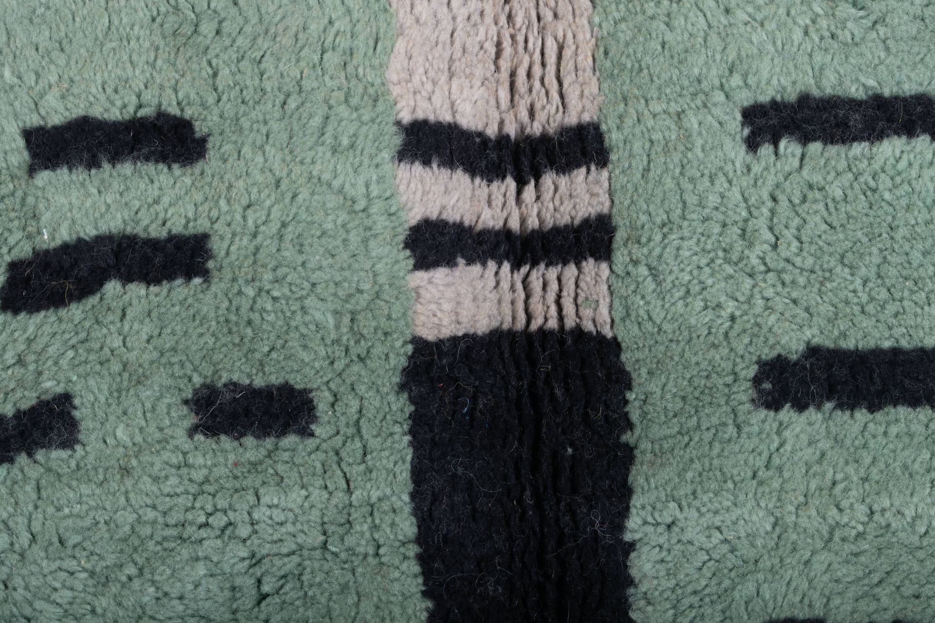Teal Coral Block Beni Mrirt Rug