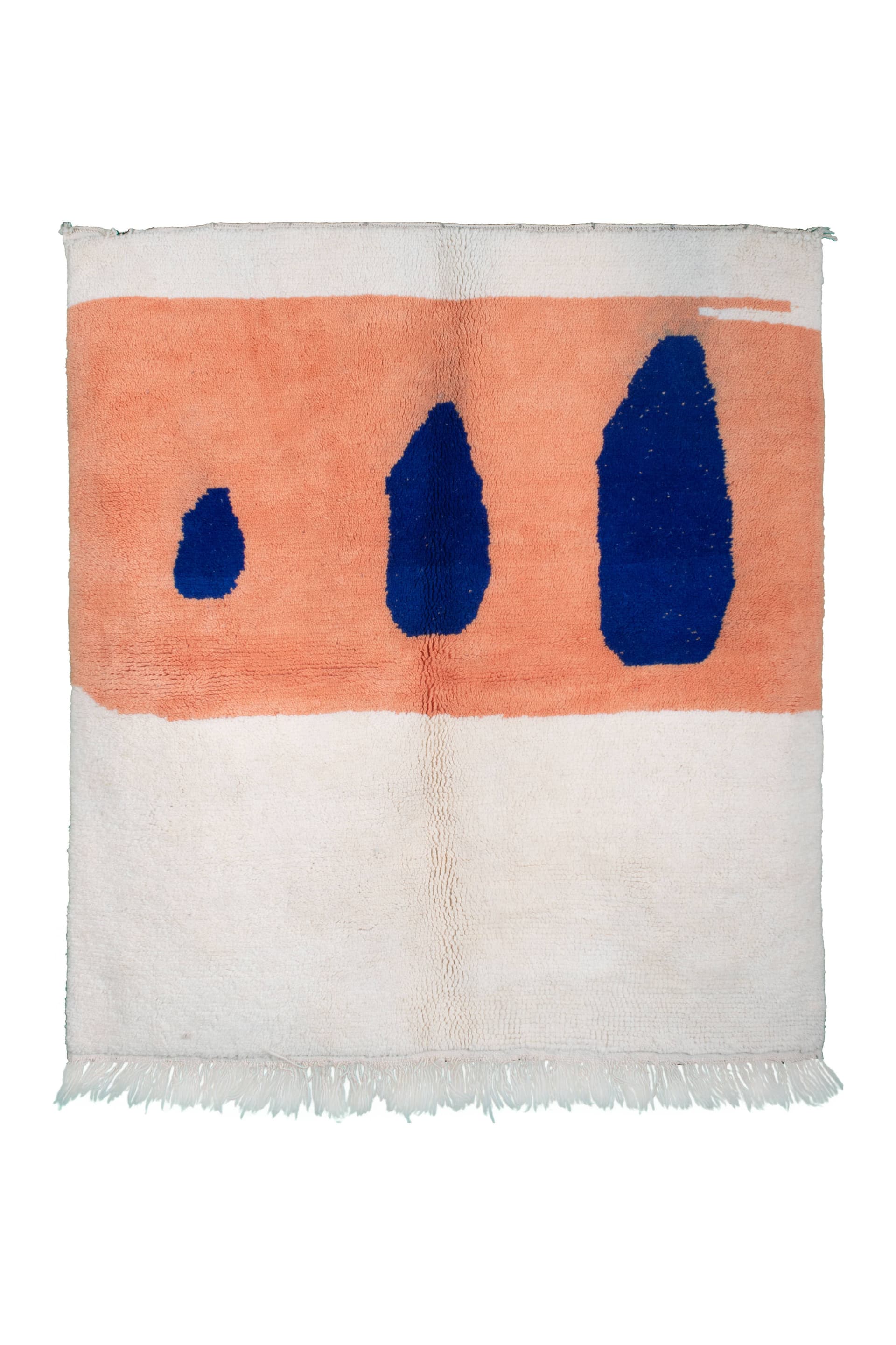 Pink Blue Dash Beni Mrirt Rug