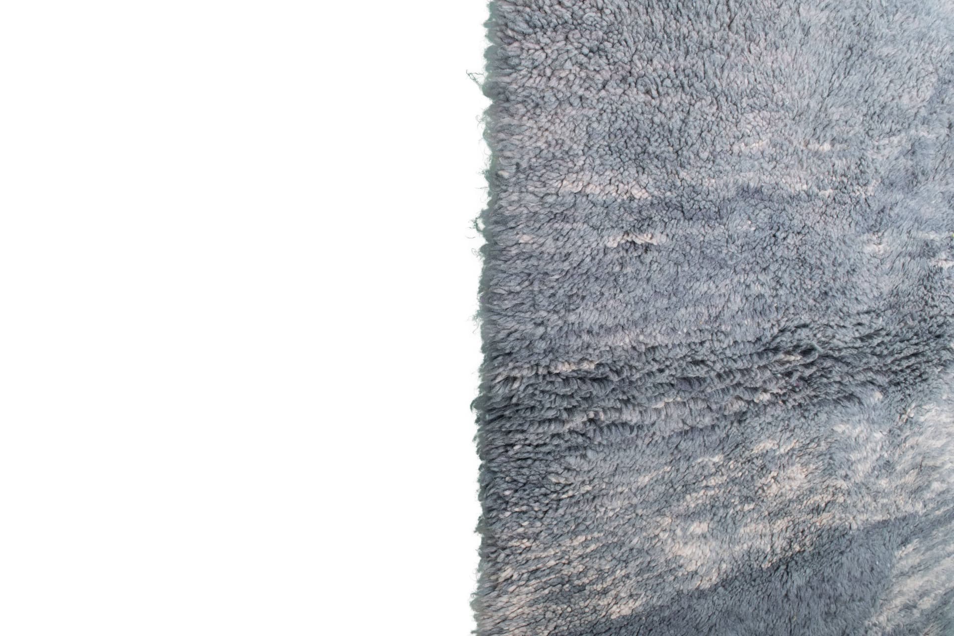 Blue Taupe Band Beni Mrirt Rug