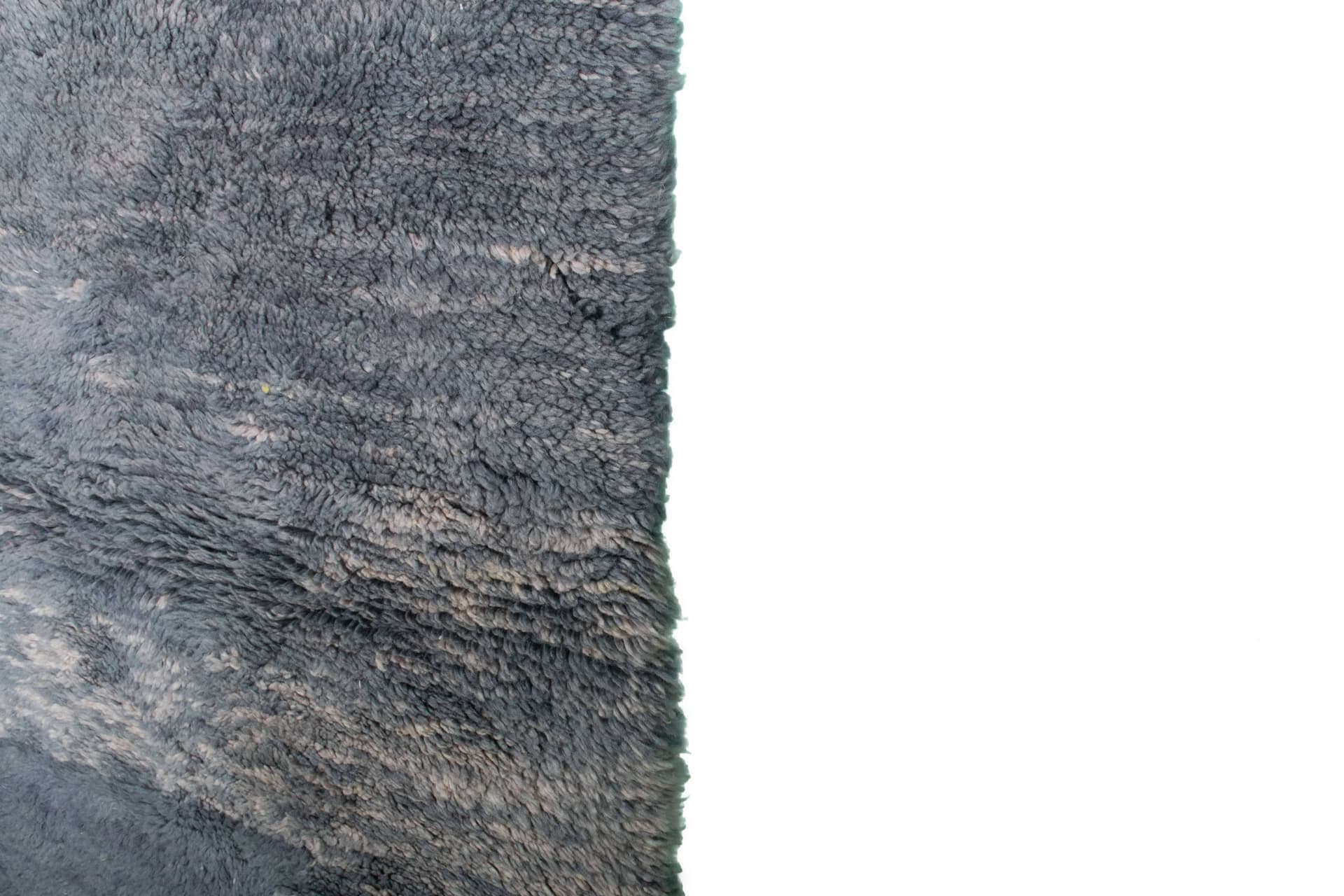 Blue Taupe Band Beni Mrirt Rug