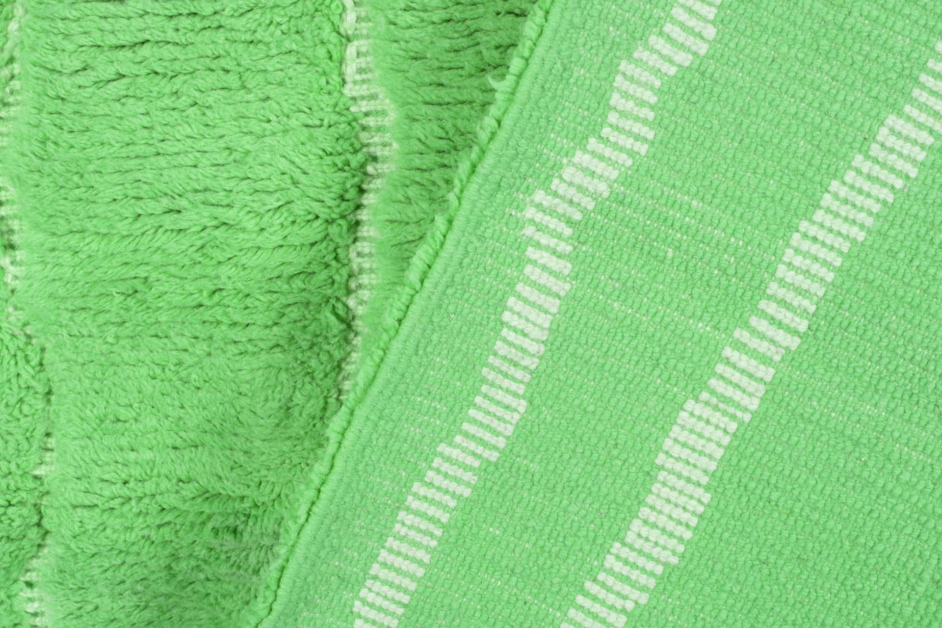Green Grid Beni Mrirt Rug