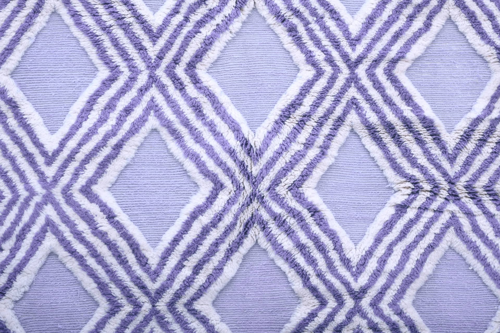 Lavender Diamond Beni Mrirt Rug