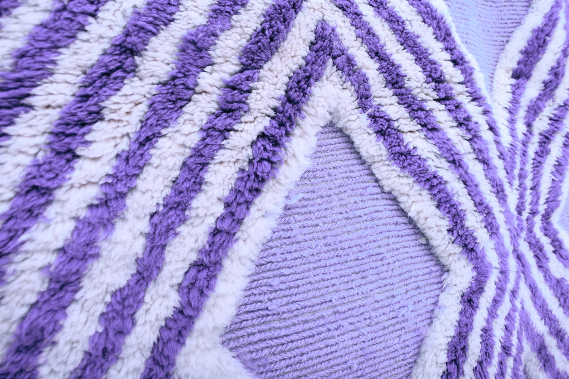 Lavender Diamond Beni Mrirt Rug
