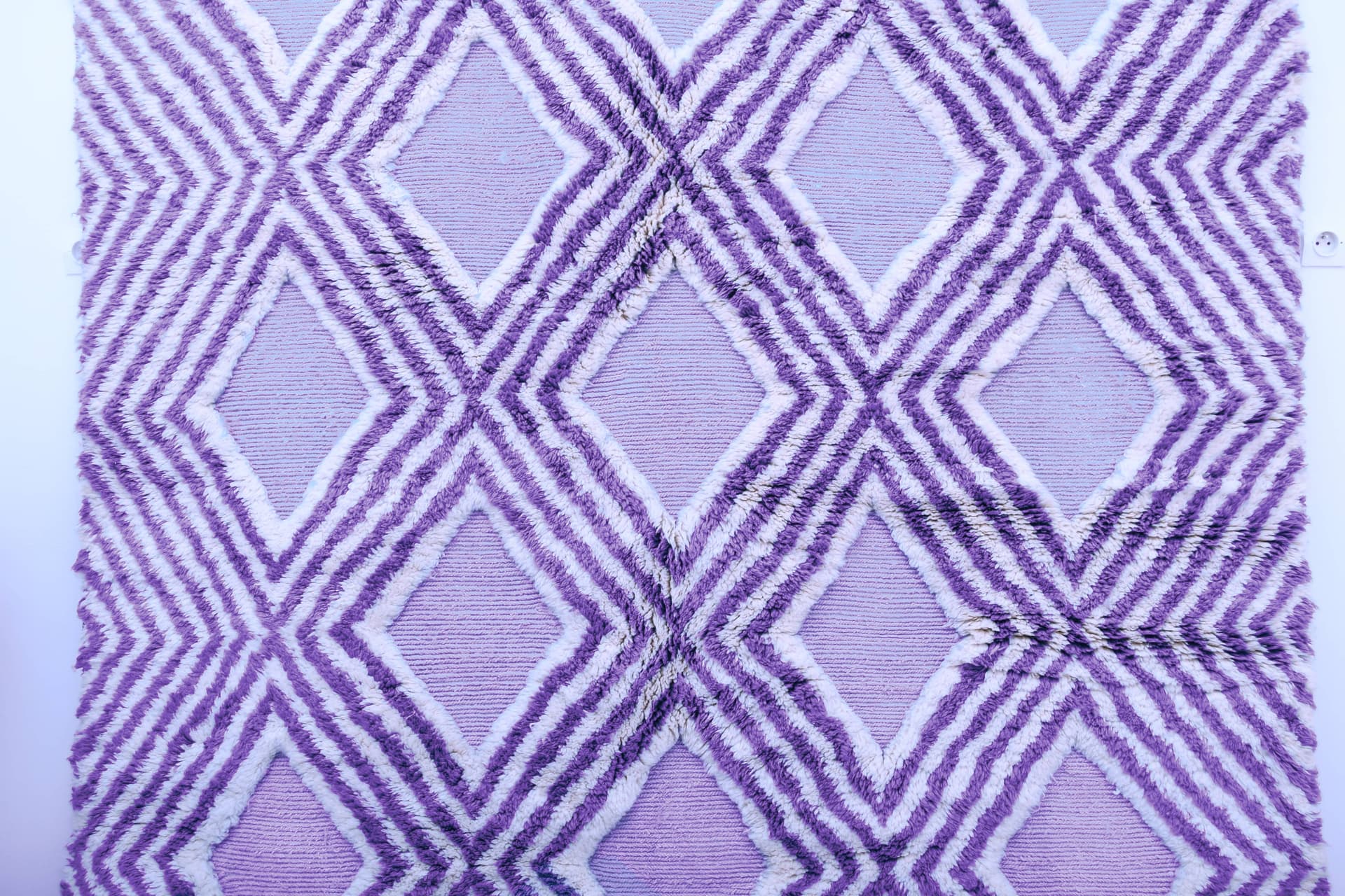 Purple Diamond Beni Mrirt Rug
