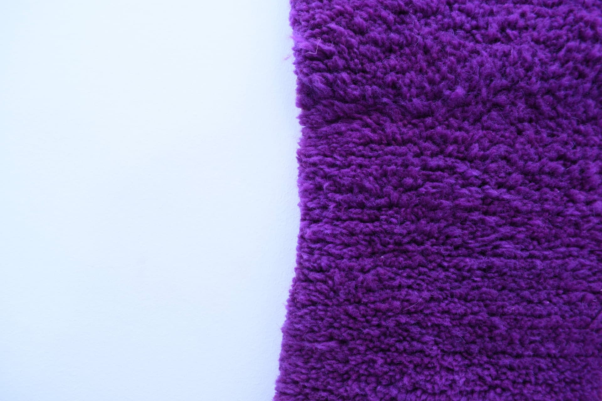 Purple Wavy Line Beni Mrirt Rug