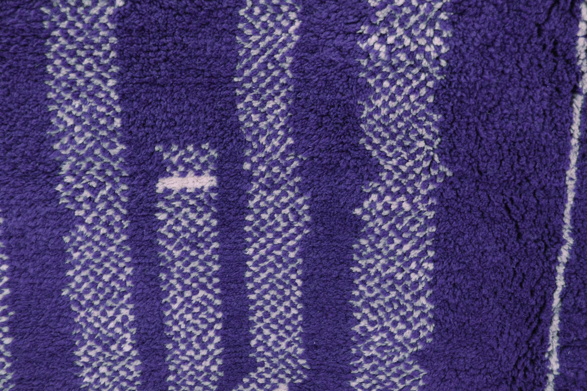 Blue Linear Beni Mrirt Rug