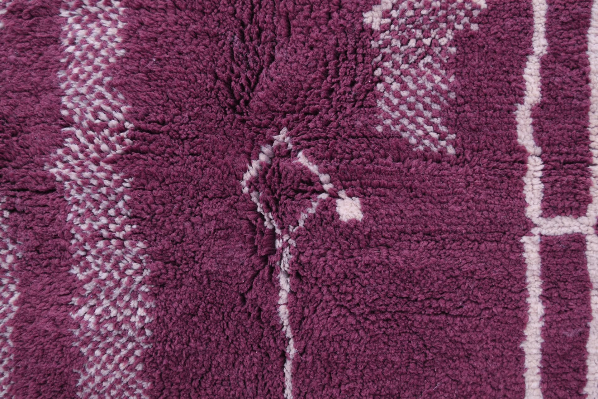 Plum Ladder Stripe Beni Mrirt Rug