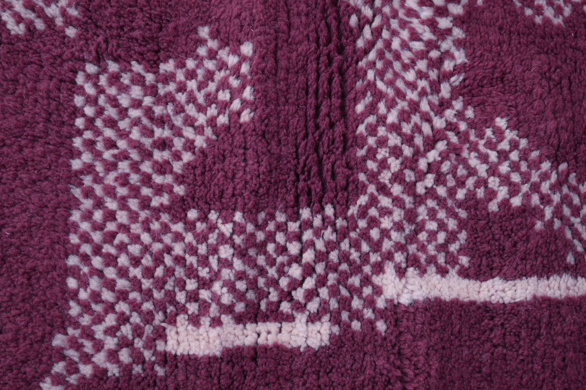 Plum Ladder Stripe Beni Mrirt Rug
