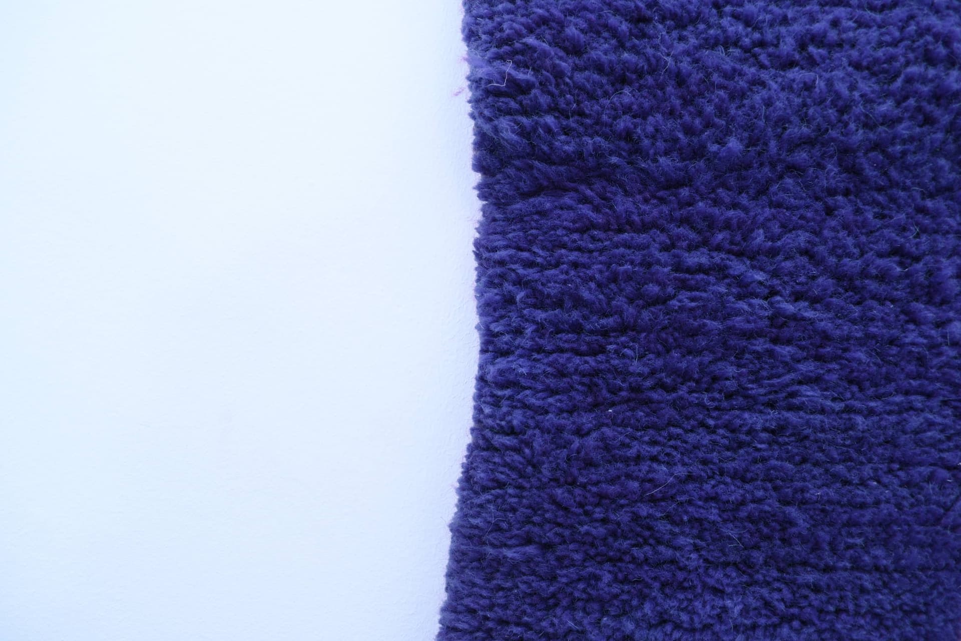Blue Wavy Line Beni Mrirt Rug