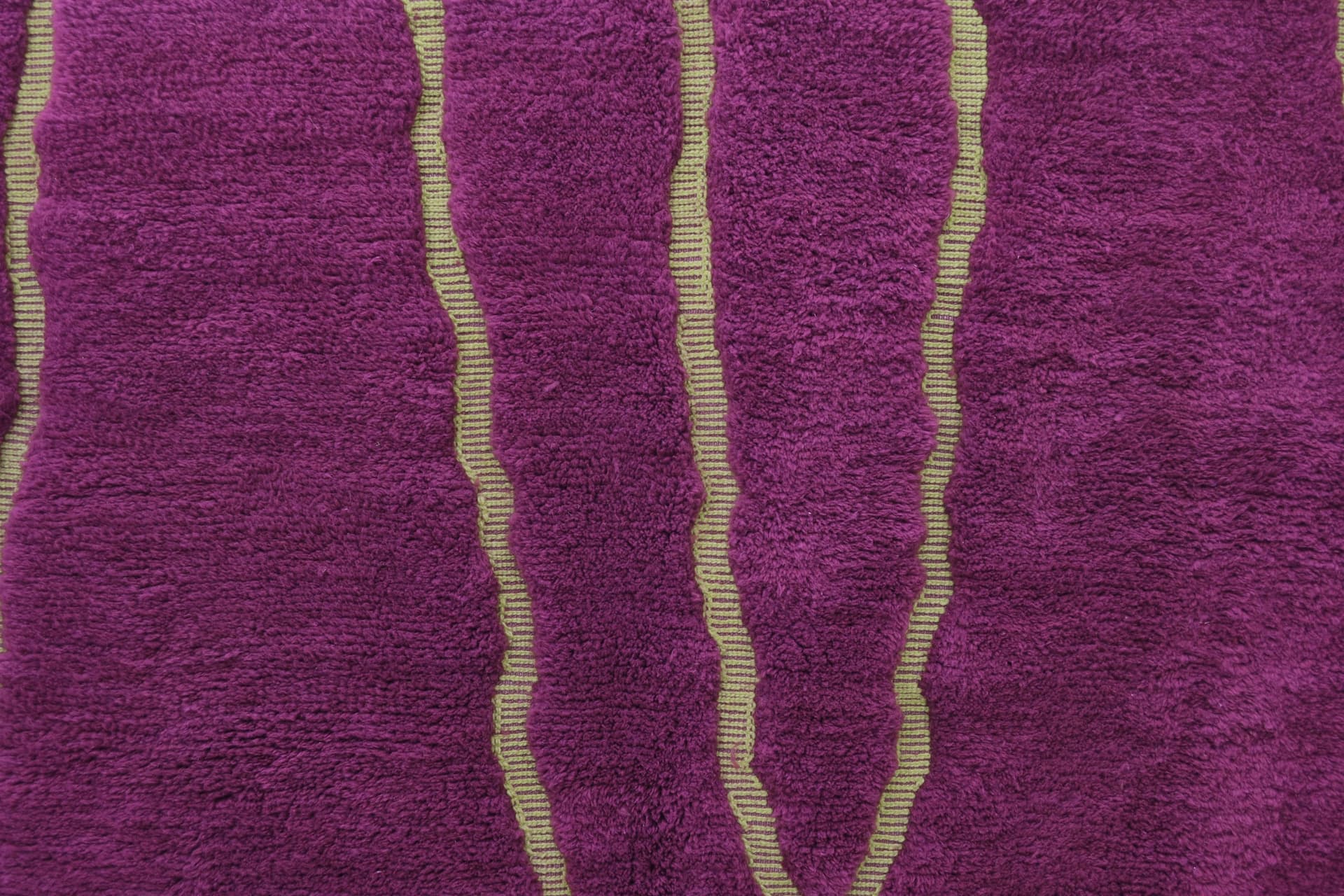 Purple Olive Stripe Beni Mrirt Rug