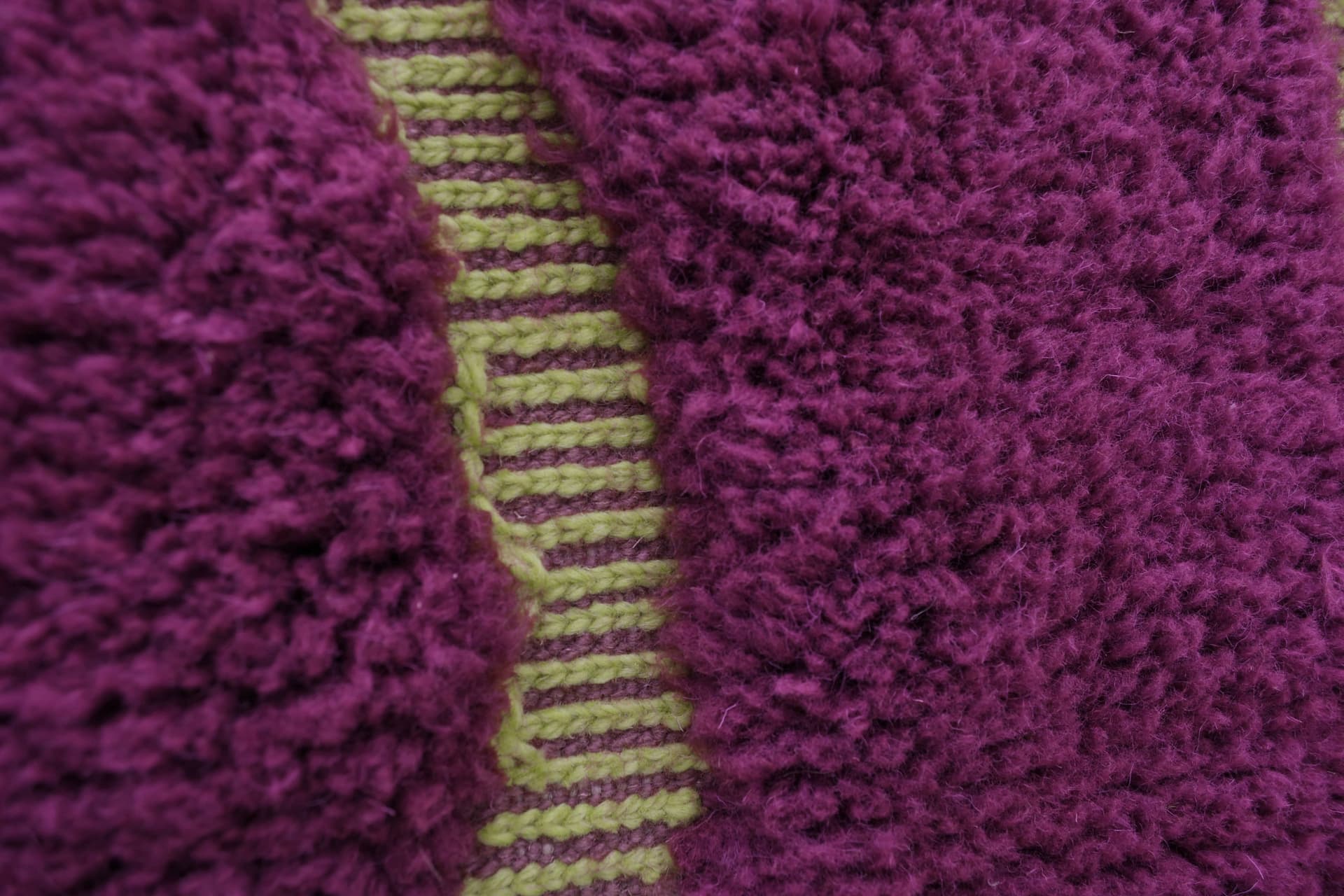 Purple Olive Stripe Beni Mrirt Rug
