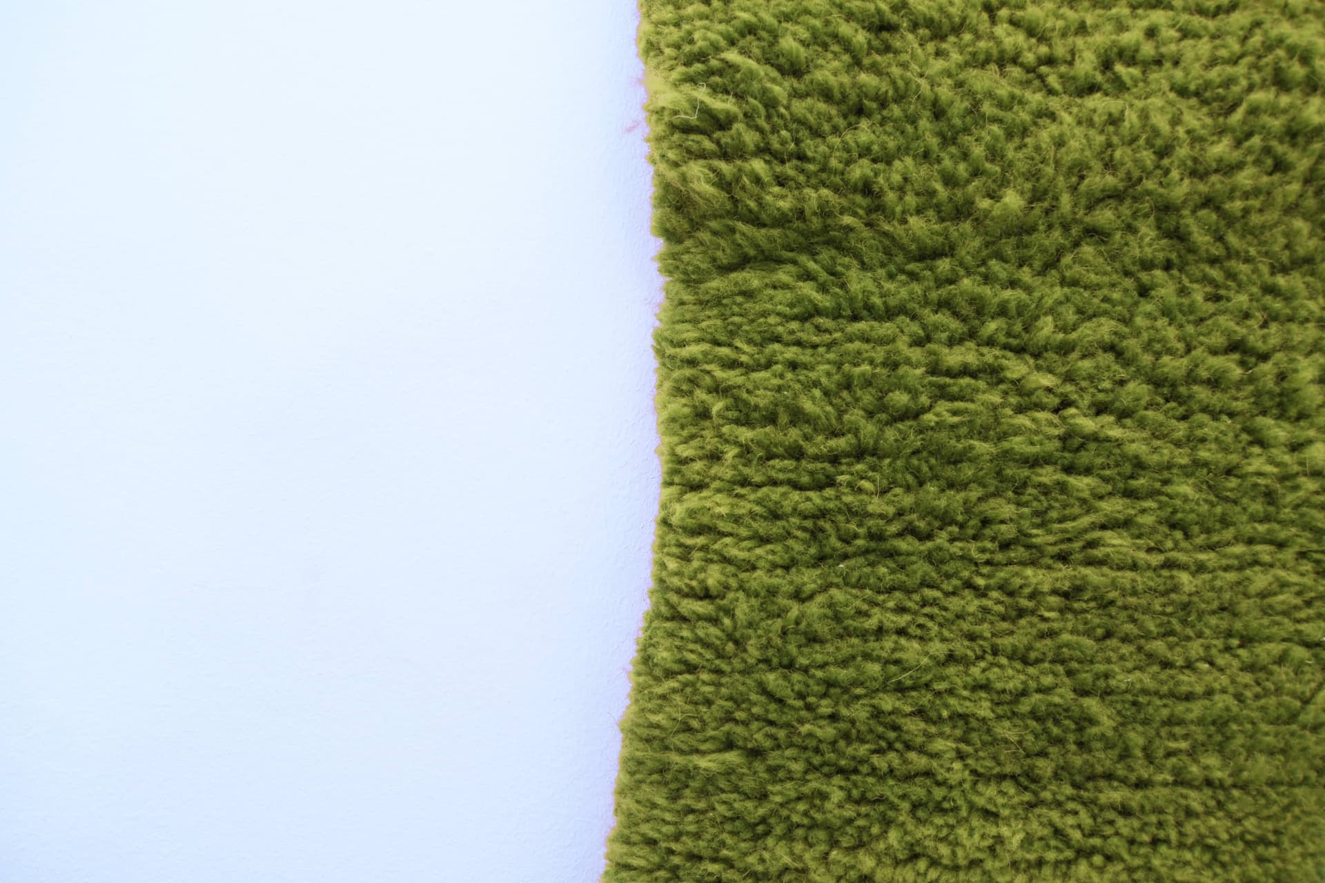 Olive Wavy Line Beni Mrirt Rug