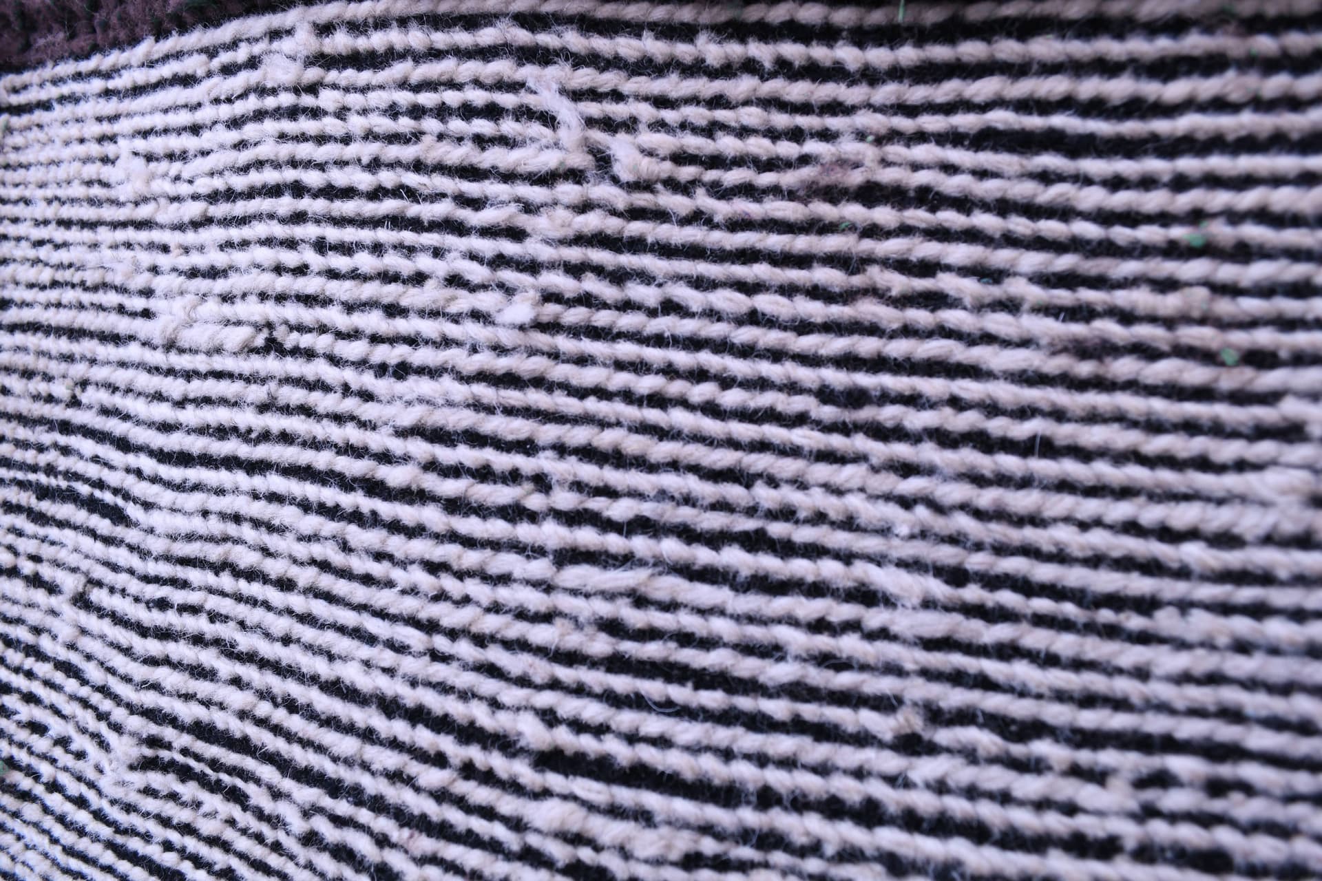 Neutral Green Block Beni Mrirt Rug