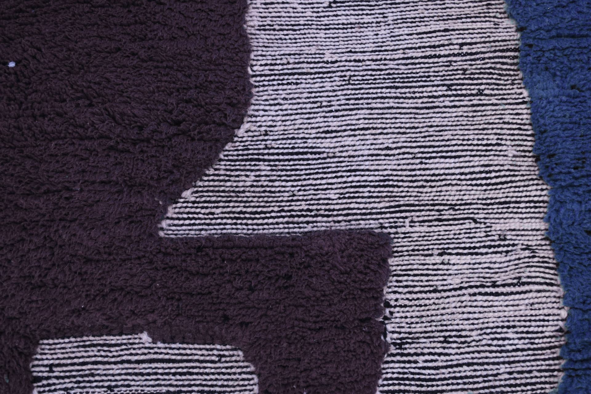 Neutral Blockwork Beni Mrirt Rug