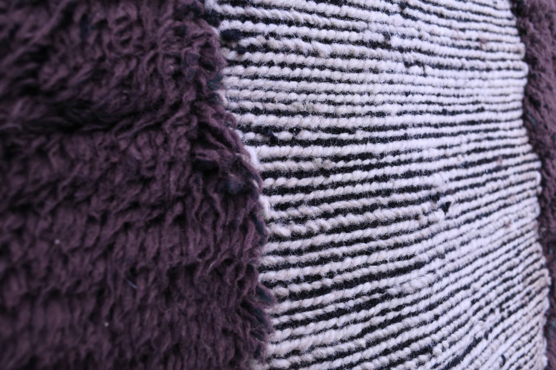 Neutral Blockwork Beni Mrirt Rug
