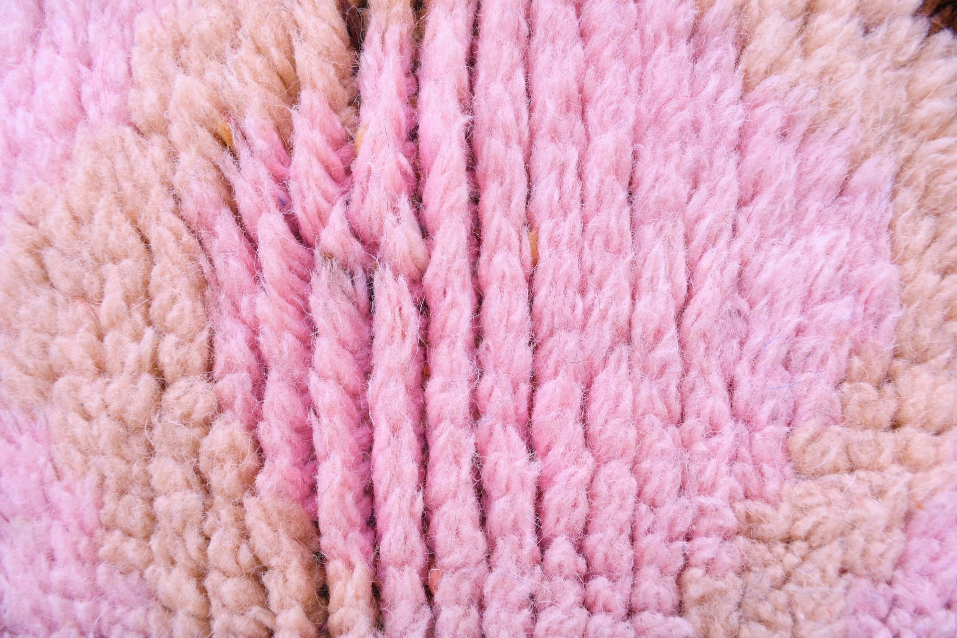 Multicolor Abstract Beni Mrirt Rug