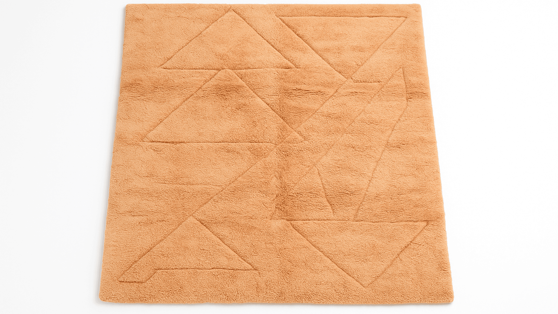 Handmade Wool Rug ft Beni Mrirt Boho Living Room Decor