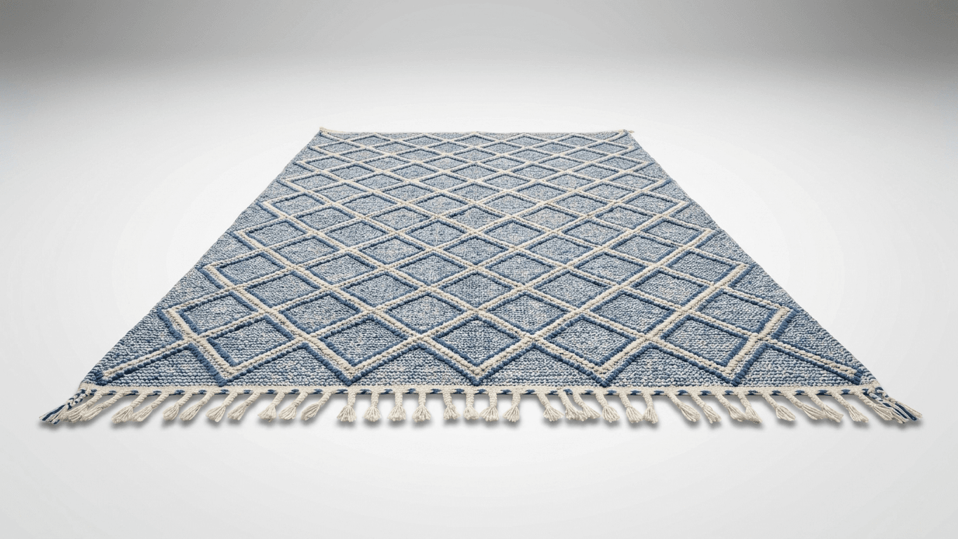 Blue Diamond Kilim Taznakht Rug