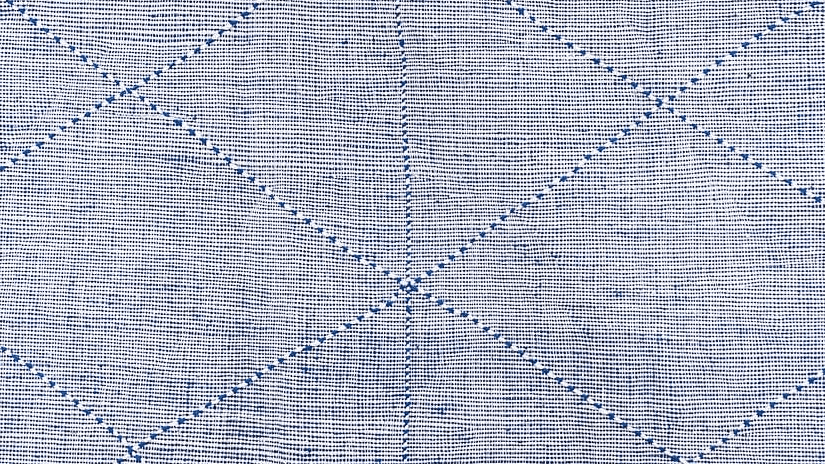 Blue Diamond Kilim Taznakht Rug
