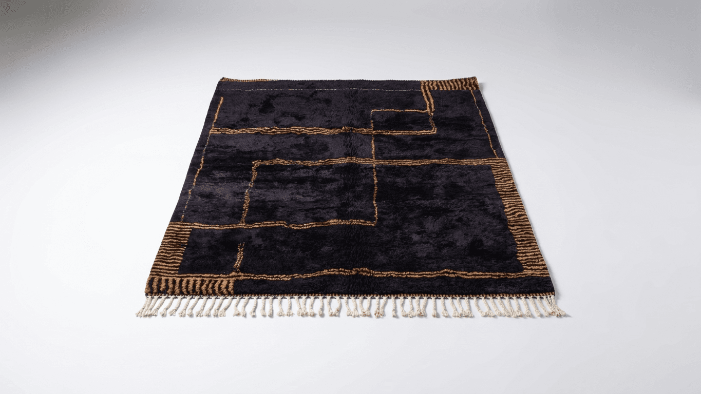 Handmade Wool Rugs - Boho Bedroom Decor