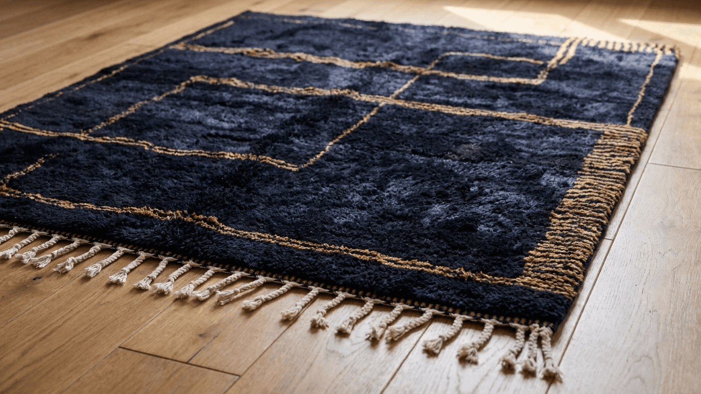 Handmade Wool Rugs - Boho Bedroom Decor