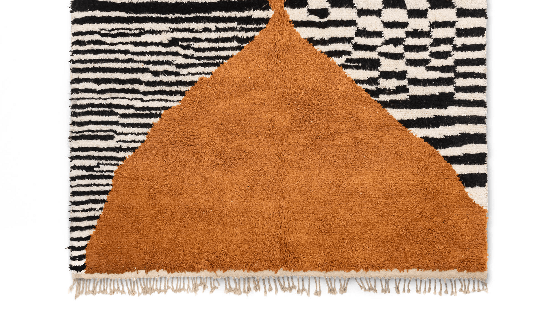 Handmade Wool Rug  Boho Living Room Decor