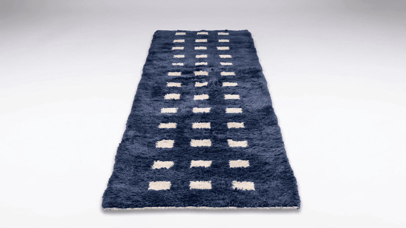 Handmade Wool Rug Boho Living Room Decor