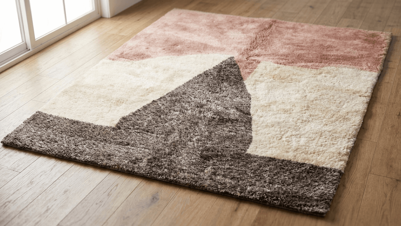 Handmade Wool Rugs - Beni Mrirt Boho Decor