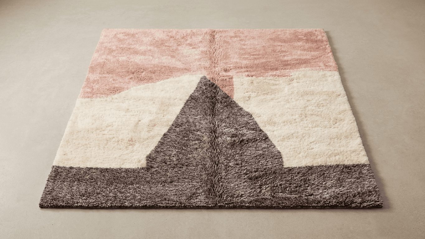 Handmade Wool Rugs - Beni Mrirt Boho Decor