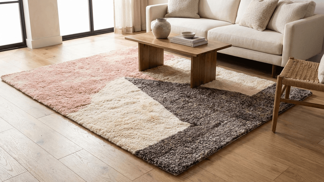 Handmade Wool Rugs - Beni Mrirt Boho Decor