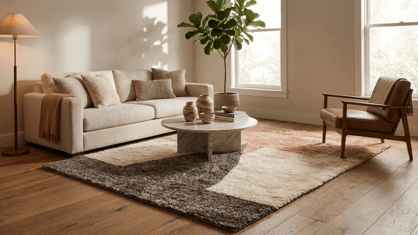 Handmade Wool Rugs - Beni Mrirt Boho Decor