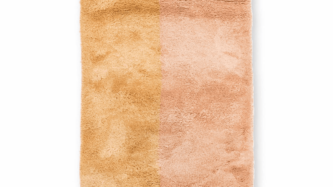 Handmade Wool Beni Mrirt Rug  Boho Bedroom Decor